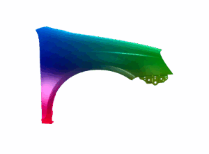 Kotflügel Rechts Für VW GOLF V Variant Jetta 2005-2010 Lackiert in Wunschfarbe VxLine
