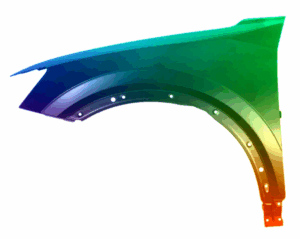 Kotflügel Links Für AUDI Q2 GA Ab 2016- Lackiert In Wunschfarbe Neu VxLine