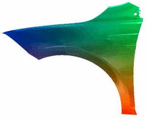 Kotflügel Links Für VW Polo AW Ab 2017 Lackiert In Wunschfarbe VxLine