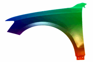 Kotflügel Links Für AUDI Q5 8R 2009-2016 Lackiert In Wunschfarbe Neu VxLine