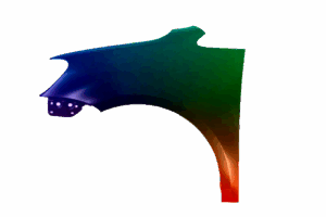Kotflügel Links Für Vw Touran 1T 03-06 Lackiert In Wunschfarbe Neu VxLine