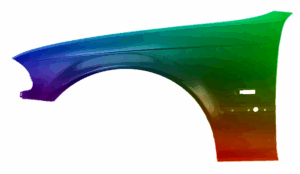 Kotflügel Links Für BMW E46 98-01 Lackiert In Wunschfarbe Neu VxLine