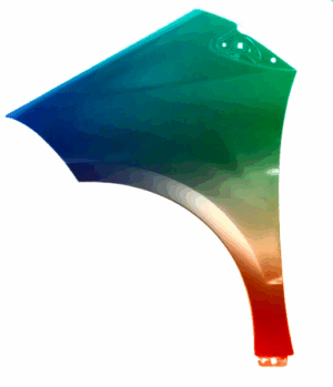 Kotflügel Links Für Mercedes A-Klasse W169 2004-2012 Lackiert In Wunschfarbe Neu VxLine