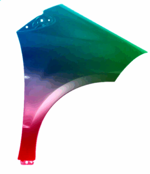 Kotflügel Rechts Für Mercedes A-Klasse W169 04-12 Lackiert In Wunschfarbe VxLine