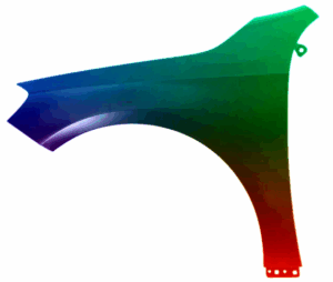 Kotflügel Links Für Mercedes A-Klasse W176 12-18 Lackiert In Wunschfarbe VxLine