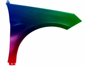 Kotflügel Rechts Für Mercedes B-Klasse W245 2005-2008 Lackiert In Wunschfarbe VxLine