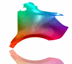 Kotflügel Rechts Für Mercedes Sprinter 907 910 Ab 2018- Lackiert In Wunschfarbe VxLine