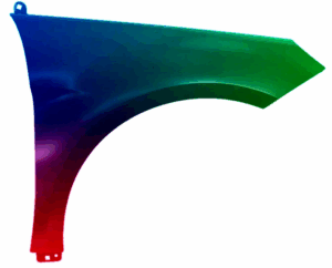 Kotflügel Rechts Für Mercedes B-Klasse W245 2008-2011 Lackiert In Wunschfarbe VxLine