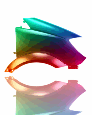 Kotflügel Rechts Für Mercedes Sprinter 906 2013-2018 Lackiert In Wunschfarbe VxLine