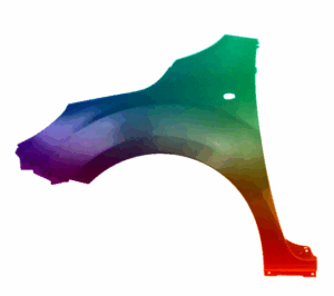 Kotflügel Links Für Mercedes Citan W415 2012-2020 Lackiert In Wunschfarbe VxLine