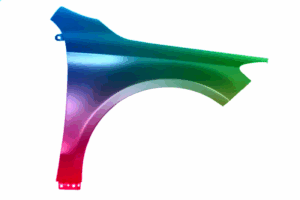 Kotflügel Rechts Für Mercedes CLA C117 X117 2013-2019 Lackiert In Wunschfarbe VxLine