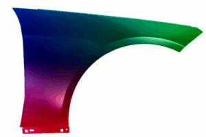 Kotflügel Rechts Für Mercedes E-Klasse W212 2009-2013 Lackiert In Wunschfarbe VxLine