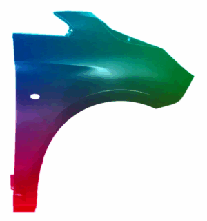 Kotflügel Rechts Für Mercedes V-Klasse W447 Vito Ab 2014 Lackiert In Wunschfarbe VxLine