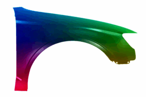 Kotflügel Rechts Für AUDI A3 8V LIMOUSINE 12-20 Lackiert In Wunschfarbe VxLine