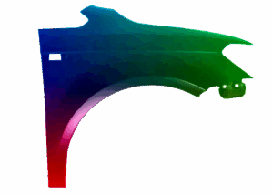 Kotflügel Rechts Für VW Caddy 10-15 Lackiert In Wunschfarbe Neu VxLine