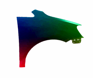 Kotflügel Rechts Für VW Caddy 10-15 Lackiert In Wunschfarbe Neu VxLine