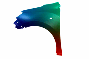 Kotflügel Links Für Dacia Dokker Ab 2012- Lackiert In Wunschfarbe VxLine