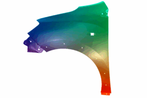 Kotflügel Links Für Dacia Dokker Ab 2012- Stepway Lackiert In Wunschfarbe VxLine