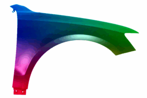 Kotflügel Rechts Für AUDI Q5 8R 2009-2016 Lackiert In Wunschfarbe Neu VxLine