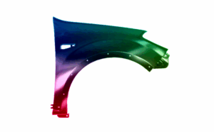 Kotflügel Rechts Für Dacia Sandero 2008-2012 Lackiert In Wunschfarbe Leiste VxLine