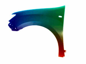 Kotflügel Links Für Dacia Sandero 2012-2021 Lackiert In Wunschfarbe VxLine