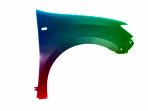 Kotflügel Für Dacia Sandero 2012-2021 Stepway Lackiert In Wunschfarbe VxLine