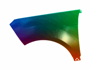 Kotflügel Links Für Ford Ecosport 2013-2017 Lackiert In Wunschfarbe Neu VxLine