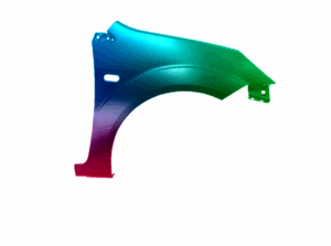 Kotflügel Rechts Für Ford Fiesta Mk 6 2002-2008 Lackiert In Wunschfarbe Neu VxLine