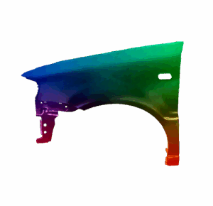 Kotflügel Links Für VW Polo 6N2 99-01 Lackiert In Wunschfarbe VxLine
