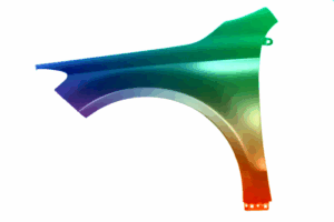 Kotflügel Links Für Mercedes CLA C117 X117 2013-2019 Lackiert In Wunschfarbe VxLine