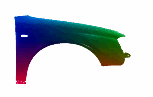 Kotflügel Rechts Für AUDI A4 B7 2004-2008 Lackiert In Wunschfarbe VxLine