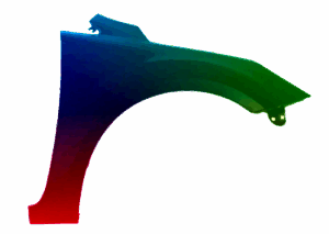 Kotflügel Rechts Für Ford Focus MK2 08-12 Lackiert In Wunschfarbe VxLine