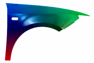 Kotflügel Rechts Für SEAT IBIZA 6J 09-17 Lackiert In Wunschfarbe VxLine