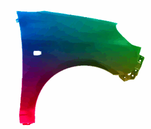 Kotflügel Rechts Für KIA PICANTO 2008-2011 Lackiert In Wunschfarbe VxLine