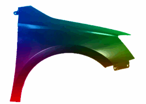 Kotflügel Rechts Für Skoda Fabia III 15-21 Lackiert In Wunschfarbe Neu VxLine