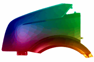Kotflügel Links Für VW Crafter 2005-2017 Lackiert in Wunschfarbe Neu VxLine