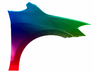 Kotflügel Rechts Für VW Golf Sportsvan Lackiert in Wunschfarbe 2014-2020 VxLine