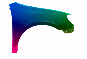 Kotflügel Rechts FÜR VW GOLF VI 6 2008-2016 Lackiert In Wunschfarbe VxLine