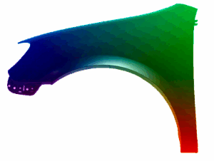 Kotflügel Links FÜR VW GOLF VI 6 2008-2016 Lackiert In Wunschfarbe VxLine