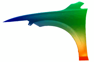 Kotflügel Links FÜR VW GOLF VIII Lackiert In Wunschfarbe Ab 2019 VxLine