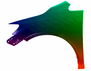 Kotflügel Links Für VW GOLF PLUS 05-14 Wunschfarbe In LackiertVxLine