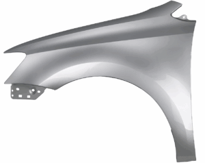 Kotflügel Links Für VW POLO 6R 09-17 Lackiert In LA7W Neu VxLine