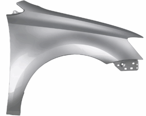 Kotflügel Rechts Für VW POLO 6R 09-17 Lackiert In LA7W Neu VxLine