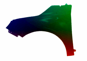 Kotflügel Links Für Fiat 500 (312) 07-20 Lackiert In Wunschfarbe Neu VxLine