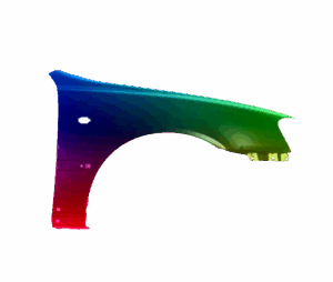 Kotflügel Rechts Für Hyundai Accent 2001-2003 Lackiert In Wunschfarbe Neu VxLine
