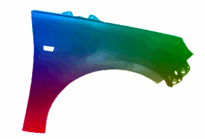 Kotflügel Rechts Für Opel Adam ab 2013 Lackiert In Wunschfarbe VxLine