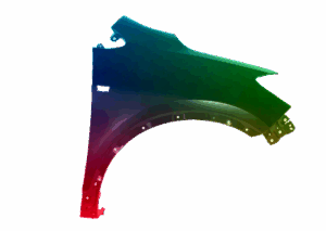 Kotflügel Rechts Für Opel Mokka 12-16 Lackiert In Wunschfarbe VxLine
