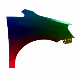 Kotflügel Rechts Für VW Touran 1T3 2010-2015 Lackiert Wunschfarbe VxLine