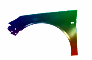 Kotflügel Links Für Opel Insignia 08-17 Lackiert In Z22C Neu VxLine