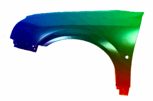 Kotflügel Links Für Opel Vectra C Signum 01-05 Lackiert In Wunschfarbe VxLine